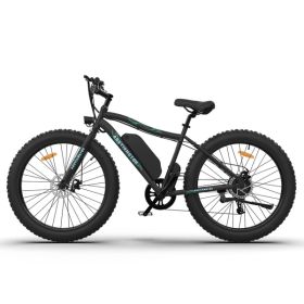 AOSTIRMOTOR New Fat Tire Adults Electric Bicycle 26 In. Electric Mountain Bike 36V 13AH S07-P(No fenders)