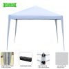 10''x10''(3 x 3m)  Practical Waterproof Right-Angle Folding Tent White XH