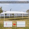 30''x10''(3 x 9m ) Seven Sides Portable Home Use Waterproof Tent with Spiral Tubes For Household, Wedding, Party, Parking Shed  XH