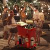 Outdoor Patio Party Rolling Steel Construction 80 Quart Bar Cooler