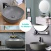 grey ceremic sink