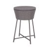 Outdoor Patio Rattan Freezer