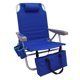 2-Pack Chair with Cooler Bag Blue