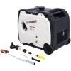 Super quiet Inverter Generator 4500w portable generator electric start; foldable handle with wheel; 212cc 4 stroke EPA compliant