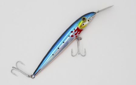 Iron Tongue Plate Mino Large Clear Needle Bait