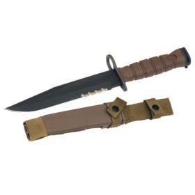 Ontario Marine Bayonet Fixed 8.0 in Combo Blade Polymer