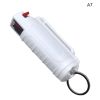 20ml Pepper Spray Tank Mini Portable Self Defense Spray Tank EDC Outdoor Safety Protection Pepper Spray Wolfproof Keychain