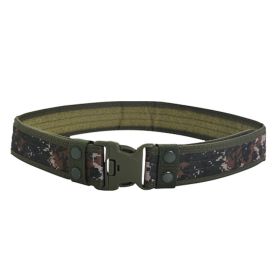 1pc Men's Outdoor Canvas Belt 2 Inch Wide Plastic Buckle Military Tactical Waist Belt Work Belt (Color: Color No.4)