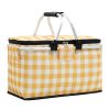 Outdoor Folding Picnic Bag Fruit Basket Thermal Storage Basket