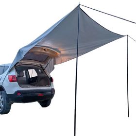 Outdoor Hiking Travel Car Tail Car Side Trunk Canopy Camping Camping Tent (Color: As pic show)