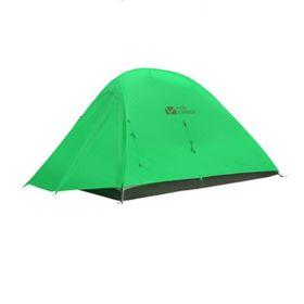 New Single Light Riding 1 Outdoor Camping Tent (Color: Green)