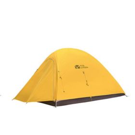 New Single Light Riding 1 Outdoor Camping Tent (Color: Yellow)