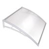 100x100 5mm PC Hollow Sheet Awning