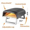 Patio Garden Outdoor Portable Kitchen Commercial Pizza Grill Ovens