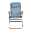 26" Wide Reclining Sling Chair with Pillow; 275 lbs