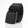 1pc Men's Nylon Automatic Belt; 6 Colors Available