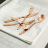 Elegant Western Utensils 20 Piece Flatware Utensil Set 4 In