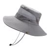 Bucket Hat Summer Men Women Fishing Boonie Hats UV Protection Long Large Wide Brim Hiking Sun Hat Outdoor Cap